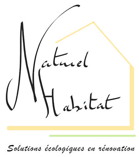 Logo officiel de Naturel Habitat, collectif d’artisans en Ardèche